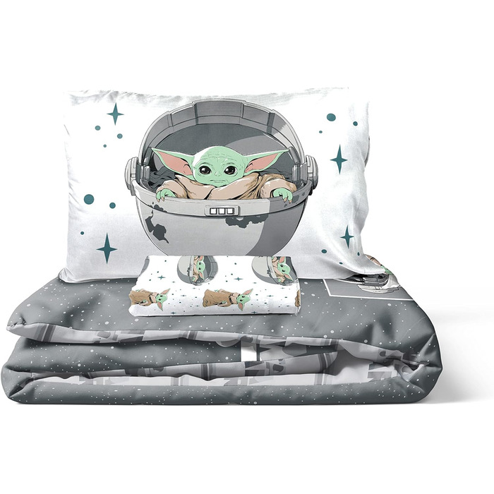 Бавовна Комплект постільної білизни з 3 предметів 135x200 см Односпальне ліжко - підковдра простирадло 90x200 см наволочка 50x70 с