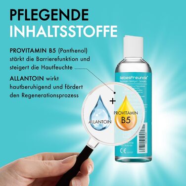 На водній основі - Без парабенів - Ніжний лубрикант для жінок і чоловіків I Інтимний гель, 150 мл