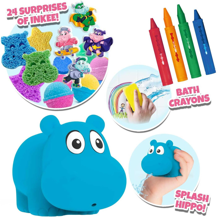 Адвент-календар INKEE Bathing Fun, набір для купання