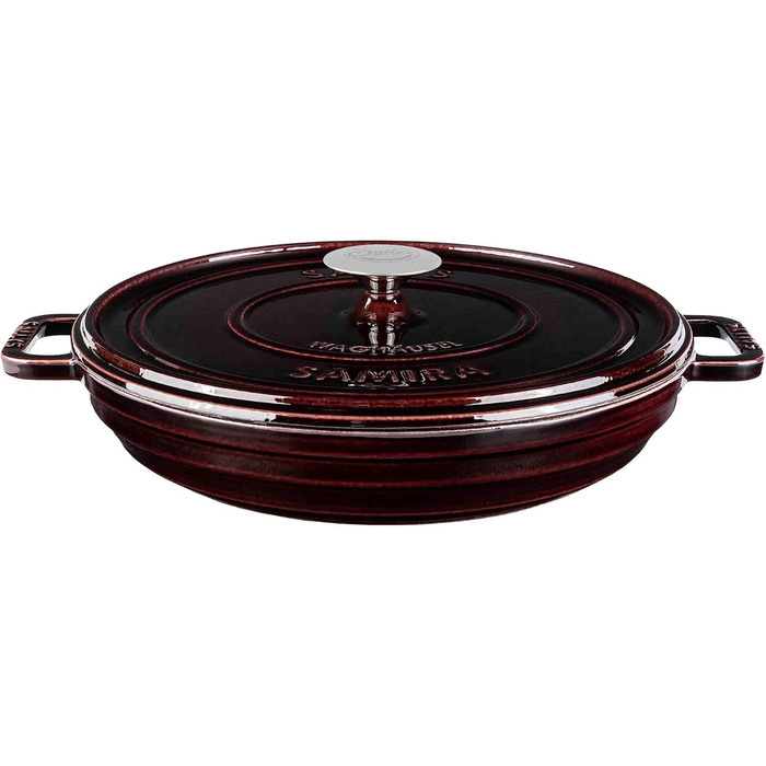 Чавунна каструля Sally's 'Samira - міцна та високоякісна перлина для ідеального приготування їжі - об'ємом 2,2 літра, для всіх тип