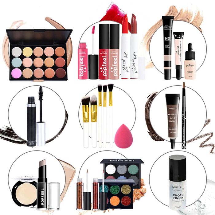 Набір косметики MKNZOME Schminkset (25 предметів)