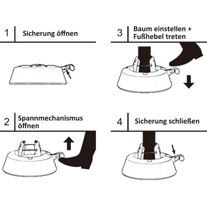 Підставка для ялинки зелений Blumixx