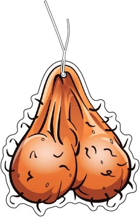 Мошонка яйця ароматизатор дерево смішний смішний мотив мем, автомобільний дозатор ароматизаторів, тюнінг автомобіля дерево аромати