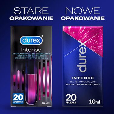 Лубрикант Durex Intense Orgasmic, 10 мл