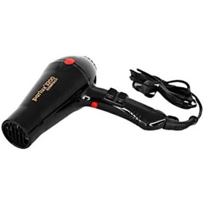 Фен PARLUX 3200 Plus Black для жінок та чоловіків, для догляду та стайлінгу, арт. 995-36016