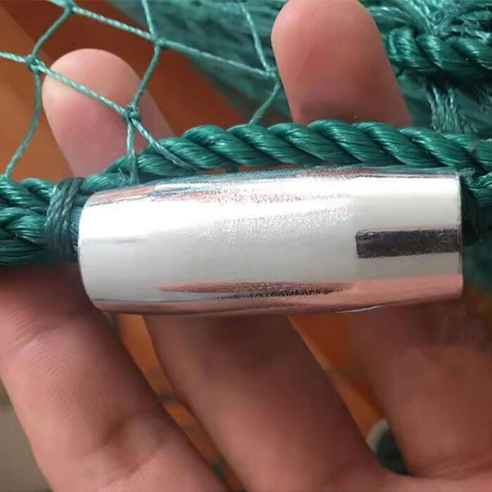 Рибальська сітка 2 x 5 м / 2 x 10 м / 2 x 15 м Рибальська сітка з грузилом та поплавковим неводом для річок, озер та мілководних морів