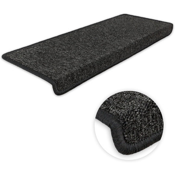 Килимки для сходів Kettelservice-Metzker Monza прямокутні одномісні та SparSet Anthracite 15 шт.