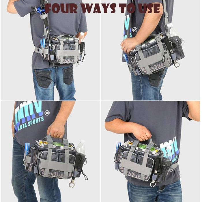 З великою місткістю, сумка для риболовлі великої місткості, водонепроникна сумка для зберігання рибалки, сумка для риболовлі на коропа, сумка на одне плече, колір жовтий