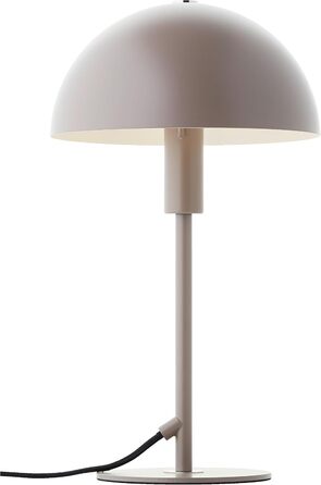 Настільна лампа Lightbox Pilz Висота 36 см Лампа для домашнього офісу, колір taupe (сіро-коричневий)