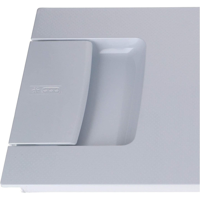 Дверцята морозильної камери DL-pro для Bosch Siemens Neff 447344 00447344, білі з ущільнювачем та ручкою