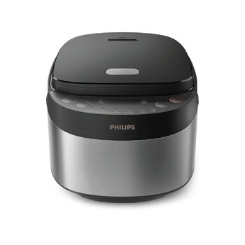 Мультирісоварка Philips 3000 серії, чорна, 0,85 л