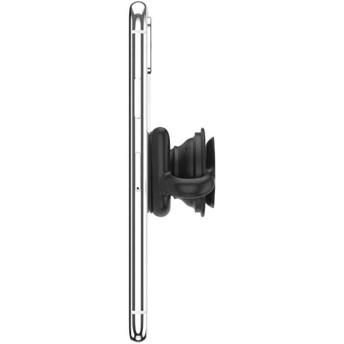 Багатоповерхневий тримач PopMount 2 для смартфонів і планшетів з функцією гучного зв'язку в автомобілі, вдома та в офісі - чорна п