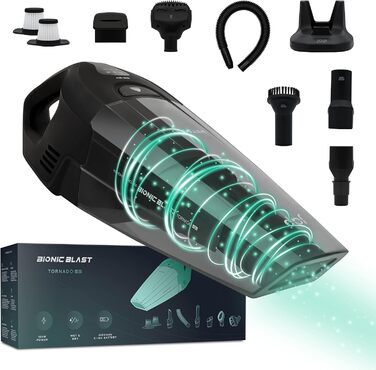 Переможець тесту на акумулятор ручного пилососа - 10000Pa Портативний автомобільний пилосос потужний - Автомобільні аксесуари, гад