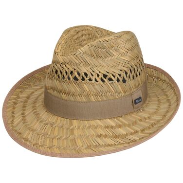 Солом&39яний капелюх Lipodo Bogart, натуральний колір, зроблено в Італії, для жінок і чоловіків, розмір XL, натуральний колір