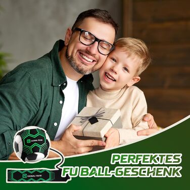 Тренажер для кидків ударів Global Park з регульованим флуоресцентним освітленням для сольних тренувань з футболу/волейболу/регбі