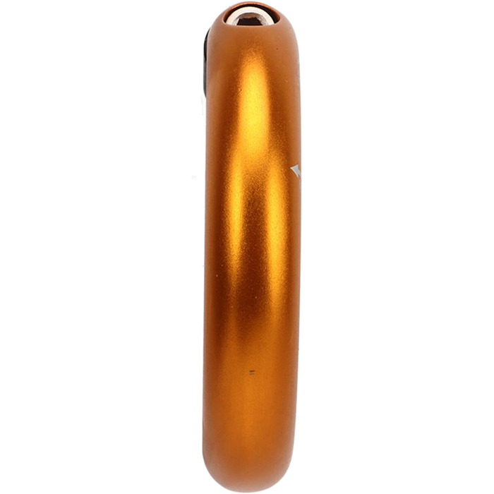 Алюмінієве кільце для спуску Fockety 24 KN, натяжне кільце 2,75 дюйма, з&39єднувальне кільце з отвором 0,47 дюйма, з&39єднувач для мотузки для рятувальників, будівельників, рятувальних робіт, килимок для слеклайну, золотистий