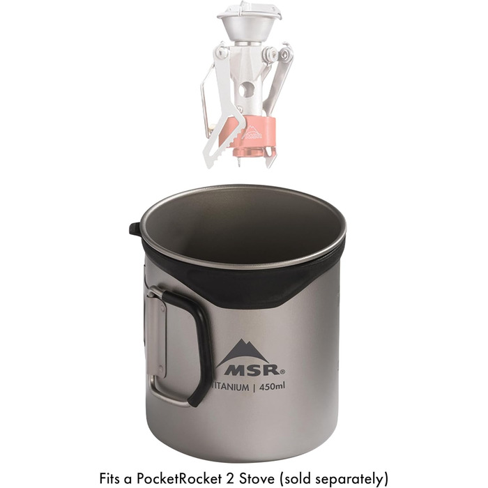 Туристична чашка MSR Titan Ultralight Titanium, 13847