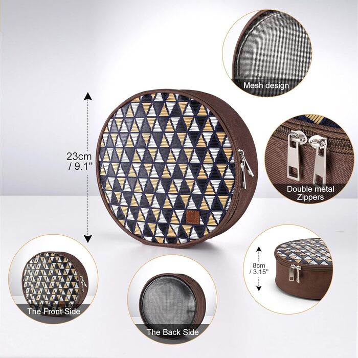 Набір столових приборів Odoland для кемпінгу, 25-предметний набір посуду з нержавіючої сталі з футляром, ножі, виделки, ложки, тарілки, кавові кружки, ідеально підходить для 4 осіб, для подорожей на природі, походів, кемпінгу