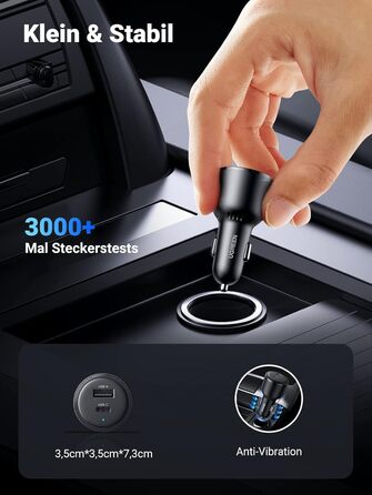 Прикурювач USB 63W 45W18W USB C автомобільний зарядний пристрій автомобільний зарядний пристрій USB C 12V PPS сумісний з iPhone 16