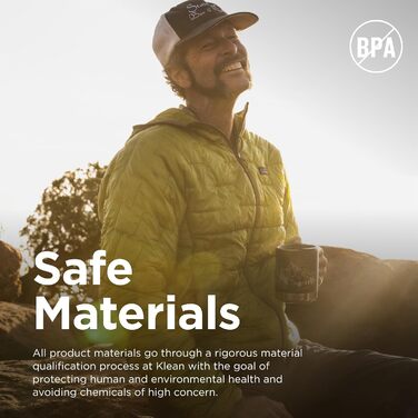 Термокухоль для кемпінгу Klean Kanteen, 340 мл, чорний