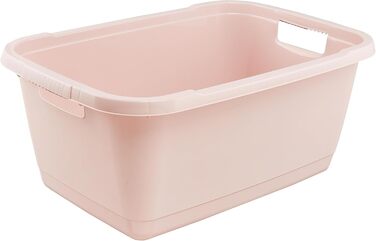 Бак для білизни keeeper, міцний пластик, 52 л, Aenna, Nordic Pink Nordic Pink 52 л