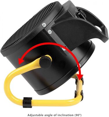 Генератор гарячого повітря Stak STH2000W потужністю 2 кВт. Керамічна технологія для швидшого нагрівання. 2 швидкості, із запобіжним термостатом та функцією вентилятора. Кабель 140 см, 2 Вт, чорний