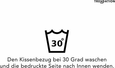 Подарункова подушка Trendation Bookworm з наповнювачем 40x40 Just ONE More Chapter Books Reading Подарунок Bookworm Saying Reading (сіра)