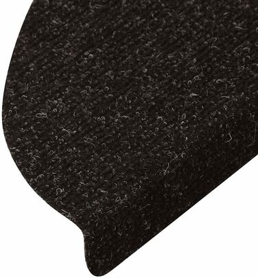 Сходинки для сходів, 15 шт. , Килимки для сходів, Самоклеючий килимок для сходів, Килимок для сходів, Захист для сходів, 56x17x3 см, Антрацит