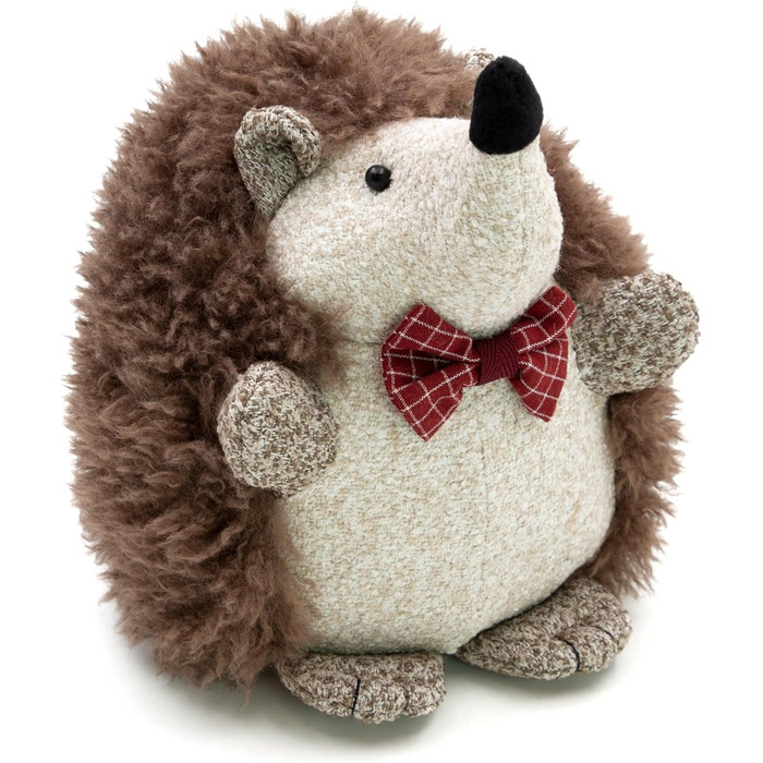 Дверний обмежувач Benross, обтяжений, декоративна тварина / осіння прикраса для дому, м'який, пухнастий і милий дизайн (їжачок)