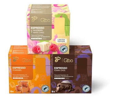 Ароматизована кава в капсулах Qbo Flavoured Selection – 24 шт.