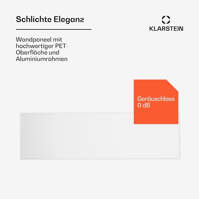 Інфрачервоний обігрівач Klarstein з термостатом, електричний обігрівач потужністю 300 Вт, інфрачервоний обігрівач Smart Home Picture для настінного монтажу, ІЧ з керуванням через додаток IoT/WiFi, плоский радіатор для вологих приміщень, настінний обігріва