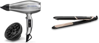 Професійний фен BaByliss Pro Digital потужністю 2200 Вт з іонною технологією та керамічним покриттям Made in Italy, 6000E та випря