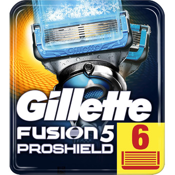 Леза для бритви Gillette Fusion ProShield Chill для чоловіків, 6 шт.