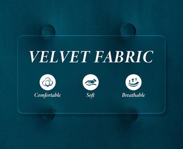 Одномісний диван-шезлонг, оксамитове м&39яке крісло з підлокітниками, м&39яке крісло для ванної кімнати, бічне крісло для балкону та вітальні (бірюзово-зелений) 67,5*73*98 см