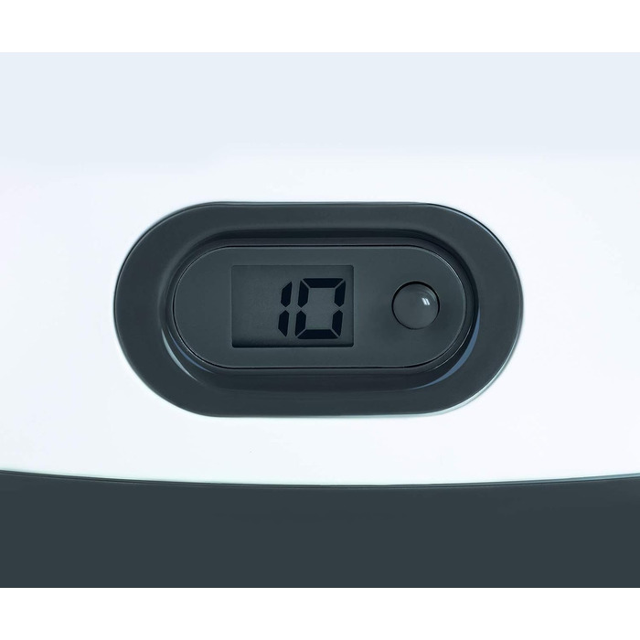 Фритюрниця Filtra One 1,900 Вт Місткість 1,2 кг Чиста масляна система Ситечко для смаження залишків З термічною ізоляцією Можна мити в посудомийній машині білого кольору, 1631