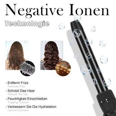 Плойка Parwin Pro Beauty, 7 в 1, професійні прилади для укладання волосся та інструменти для укладання, керамічна плойка з 7 нагрі