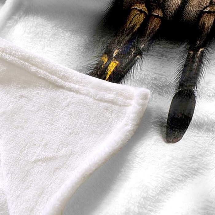 Ковдра з європейського тарантула, дитяча ковдра, ковдра на диван, плюшева ковдра, пухнаста м&39яка ковдра, покривало для дивана та кушетки, постільна білизна, вовняна ковдра - 150x180 см