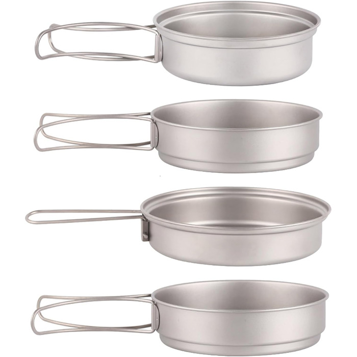 Термостійка сковорода Camping Essential Plate Компактний дорожній посуд для кемпінгу та походів Міцний кемпінговий посуд 350 мл