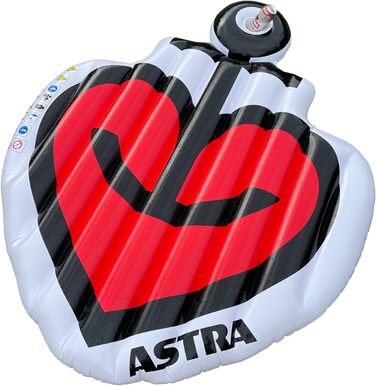 Надувний матрац ASTRA Beer XXL Bathing Island Heart Anchor, надувний, 170 x 140 см, басейн і веселе купання від St.Pauli