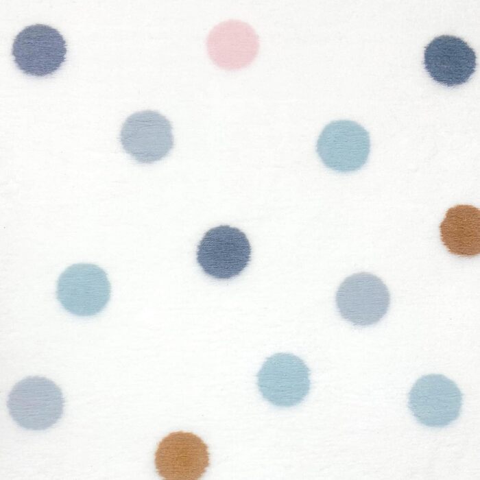 Килим мрія дитячий килим ігровий килим для хлопчиків дівчаток м'який різнокольоровий крапки простий у догляді кремовий 120 x 170 с