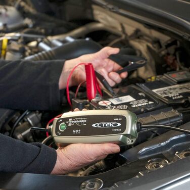 Багатофункціональний зарядний пристрій CTEK MXS 3.8 з 7-ступінчастою програмою, 12 В 3,8 А (штекер ЄС) одинарний