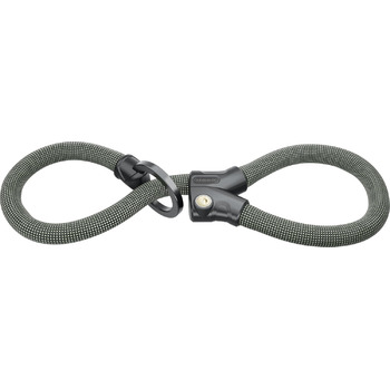 Ланцюговий замок ABUS Infinity Loop 1806 гнучкий велосипедний замок з двома петлями з регулюванням довжини для одночасного кріплення кількох частин велосипеда, велосипедів або інших предметів. 140 см зеленого кольору (повільно зелений)