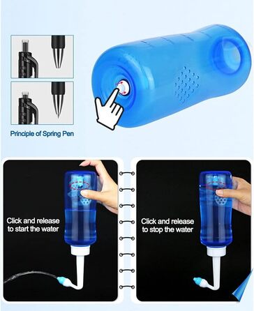 Флакон для промивання носа, ополіскувач для носа, засіб для очищення носа, 300 мл, ополіскувач для носа, промивання носа, зрошення