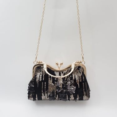 Вінтажна вечірня сумочка 1920-х років з паєтками, оксамитовий клатч для жінок, весідна сумочка для нареченої, елегантна сумка на ланцюжку з діамантами та стразами, темно-синя