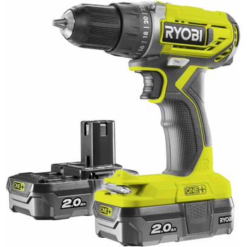 Двошвидкісний акумуляторний дриль-шуруповерт Ryobi