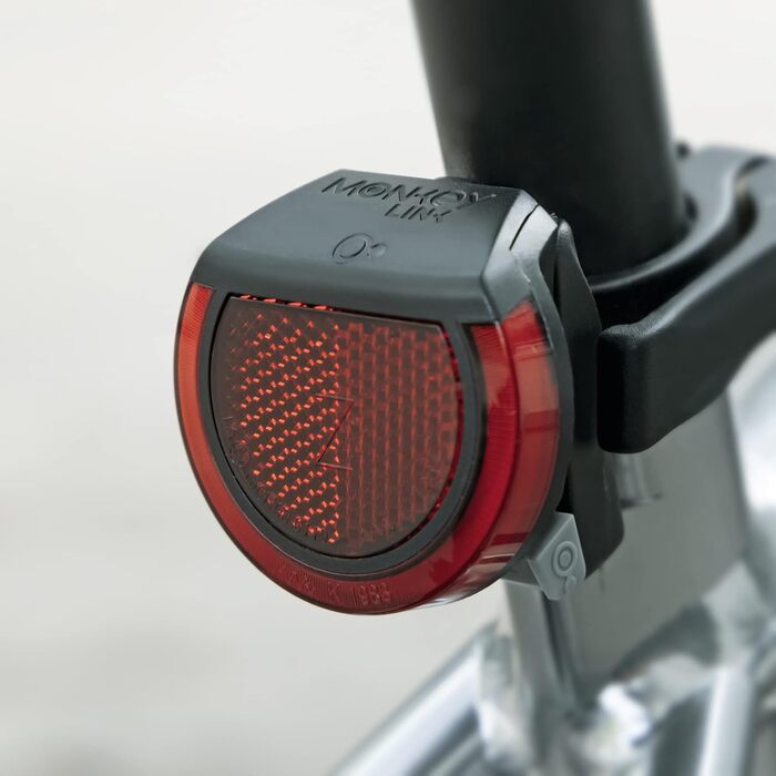 Задній ліхтар MonkeyLink SkyeLight Rear Connect BL зі стоп-сигналом для електровелосипедів з BlueDoc (інтерфейс MonkeyLink), чорний