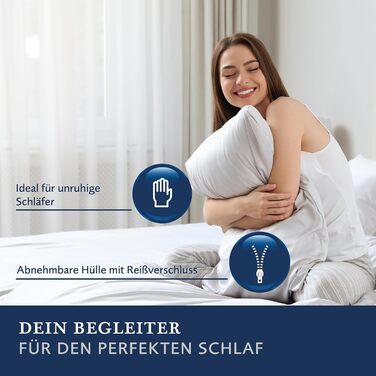 Подушка для шиї Billerbeck LATEXI - розмір подушки для шиї приблизно 40 x 80 см подушка з литою латексною серцевиною регульована по висоті