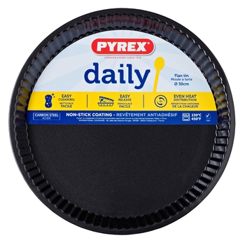 Форма Pyrex Daily для випічки з хвилястим бортом, 30 см (6671820) Форма Pyrex Daily для випічки з хвилястим бортом, 30 см (6671820)