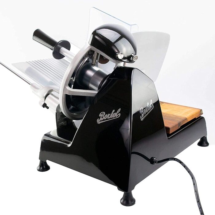 Слайсер Berkel - Red Line 250 чорний - Універсальний слайсер Професійний слайсер також для гастрономії 100 обробна дошка ручної роботи, пропозиція