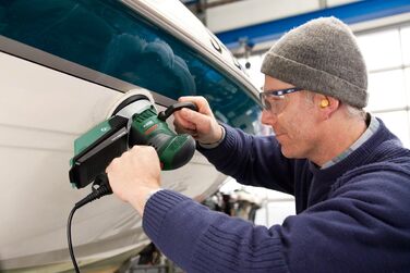 Довільна орбітальна шліфувальна машина Bosch PEX 400 AE (370 Вт, у футлярі)